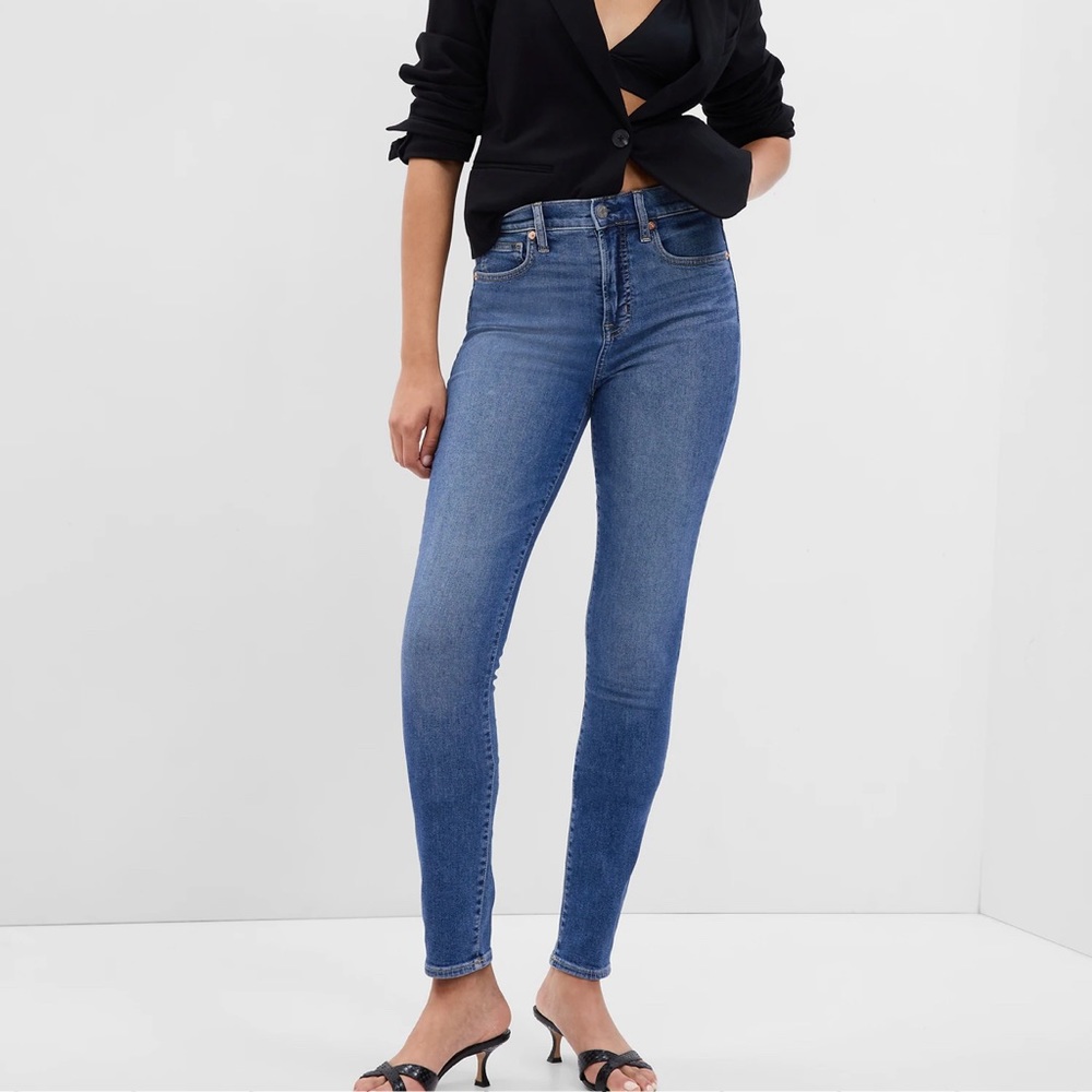 Gap True Skinny High Rise Jeans